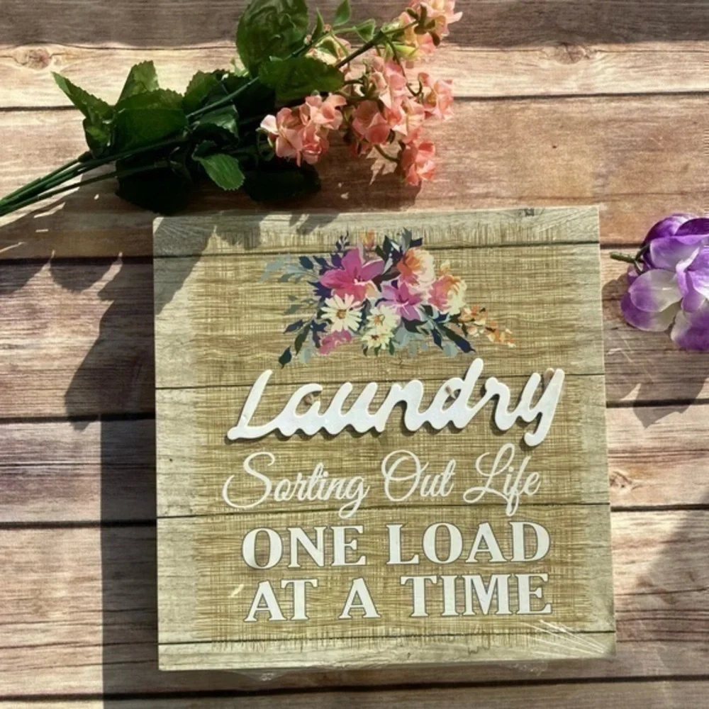💋 Home 🏡 accent laundry wall art picture frame floral
